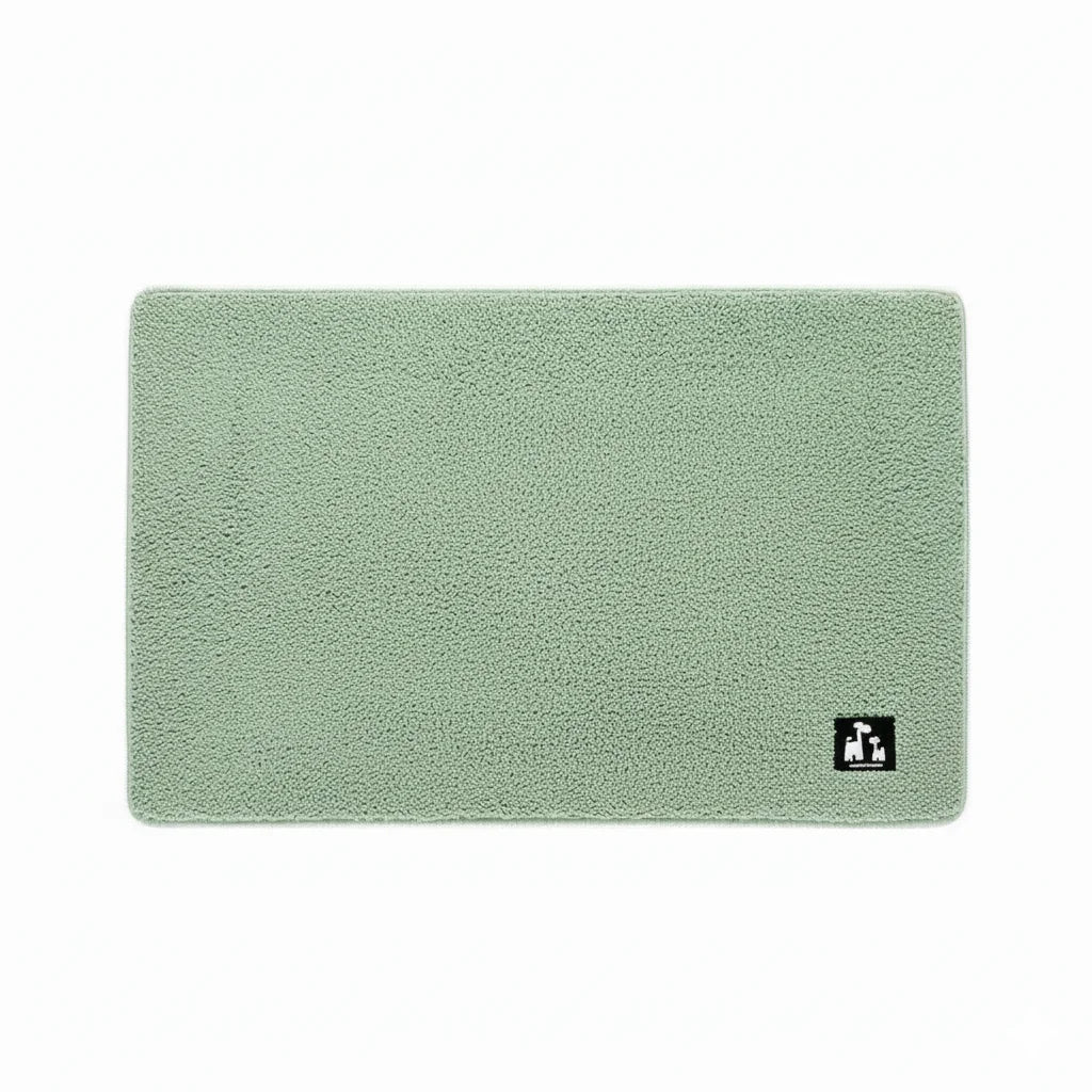 Tapis Salle de Bain Vert 80x120cm