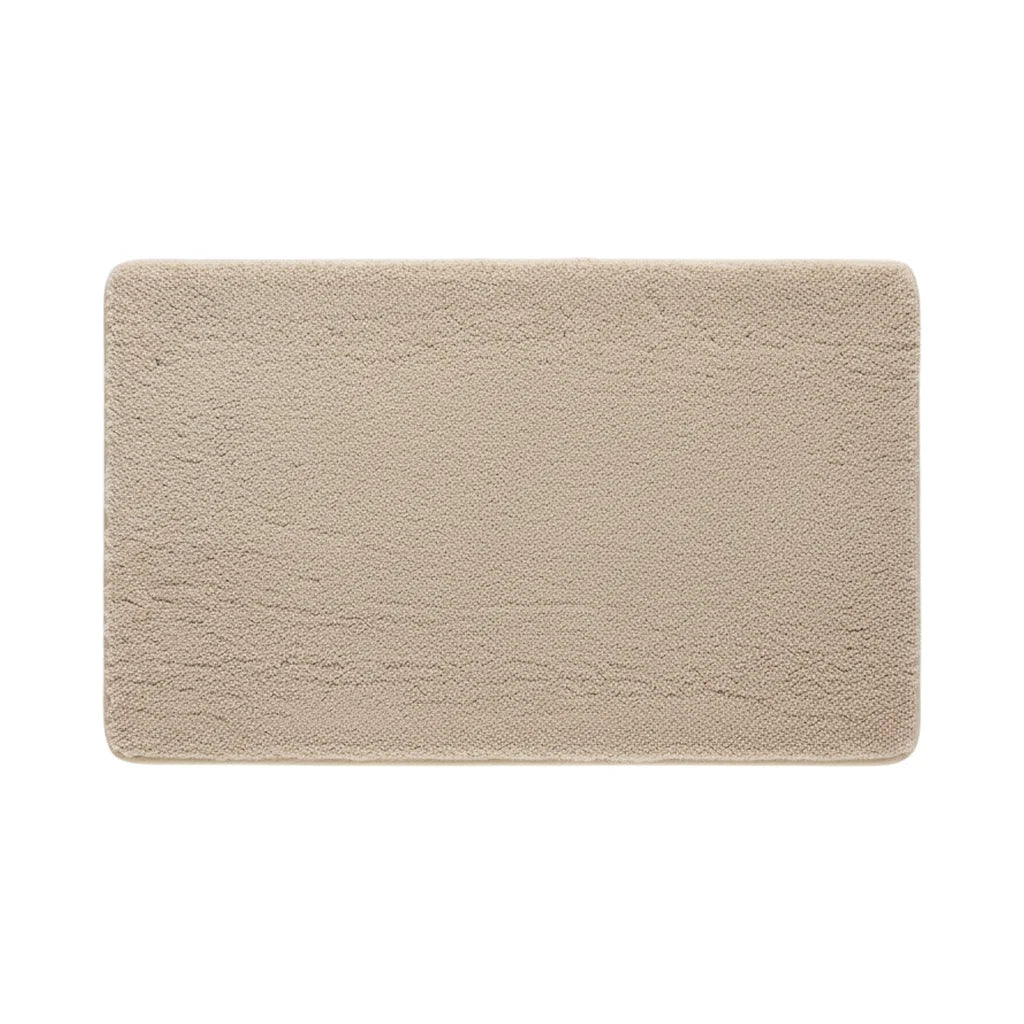 Tapis Sortie de Bain Antidérapant Beige Sable