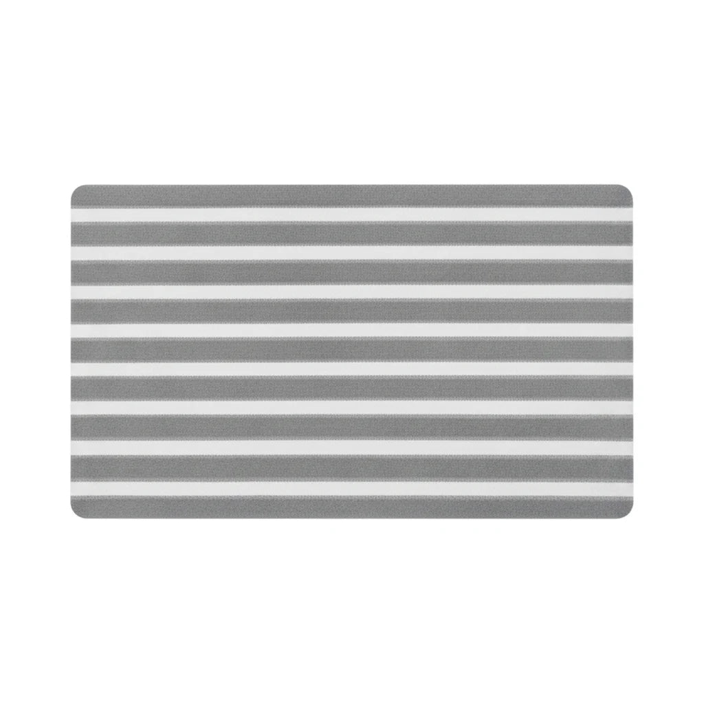 Tapis Sortie de Bain Gris Perle