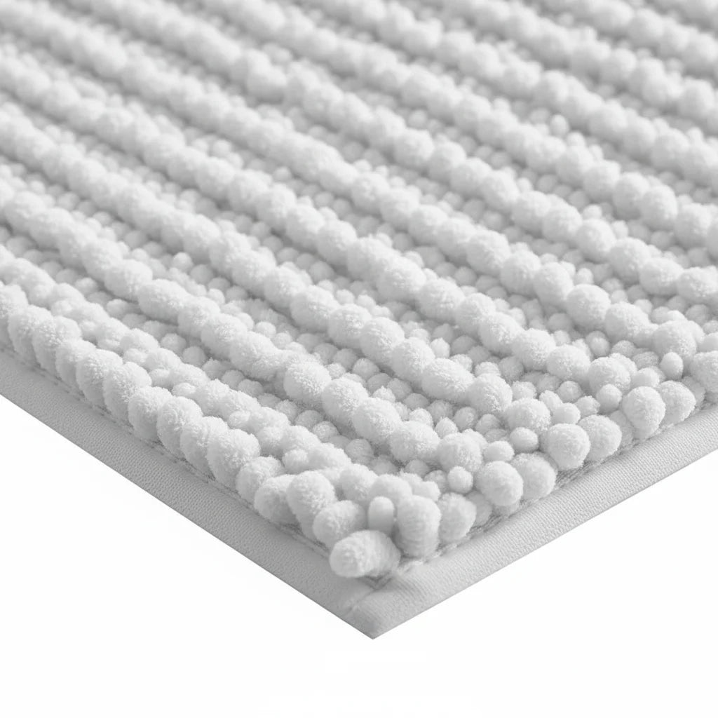 Tapis Sortie de Douche Blanc Neige